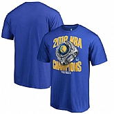 Golden State Warriors Fanatics Branded 2018 NBA Finals Champions Low Post Exclusive Ring T-Shirt Royal,baseball caps,new era cap wholesale,wholesale hats